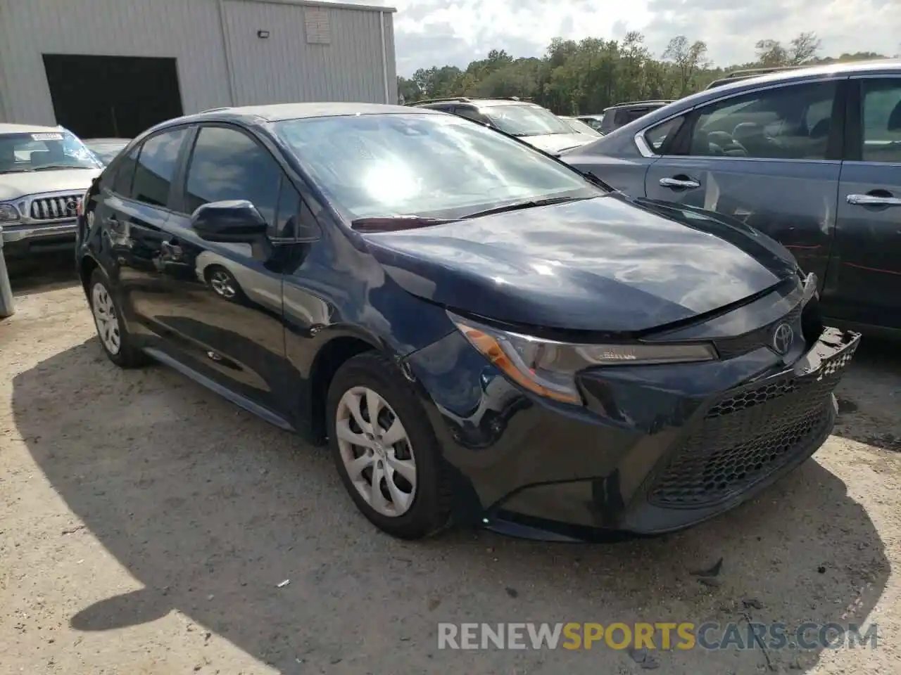 1 Photograph of a damaged car 5YFEPMAE3NP307386 TOYOTA COROLLA 2022