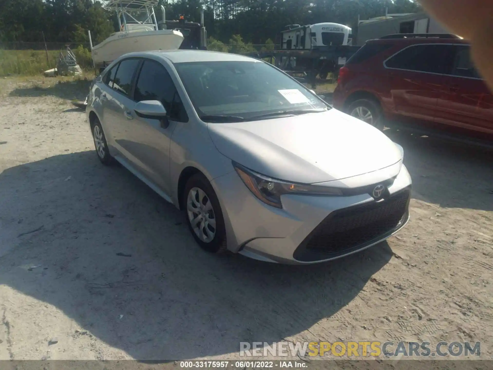 1 Photograph of a damaged car 5YFEPMAE3NP319814 TOYOTA COROLLA 2022