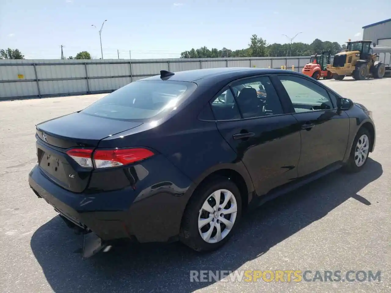 4 Photograph of a damaged car 5YFEPMAE3NP334717 TOYOTA COROLLA 2022