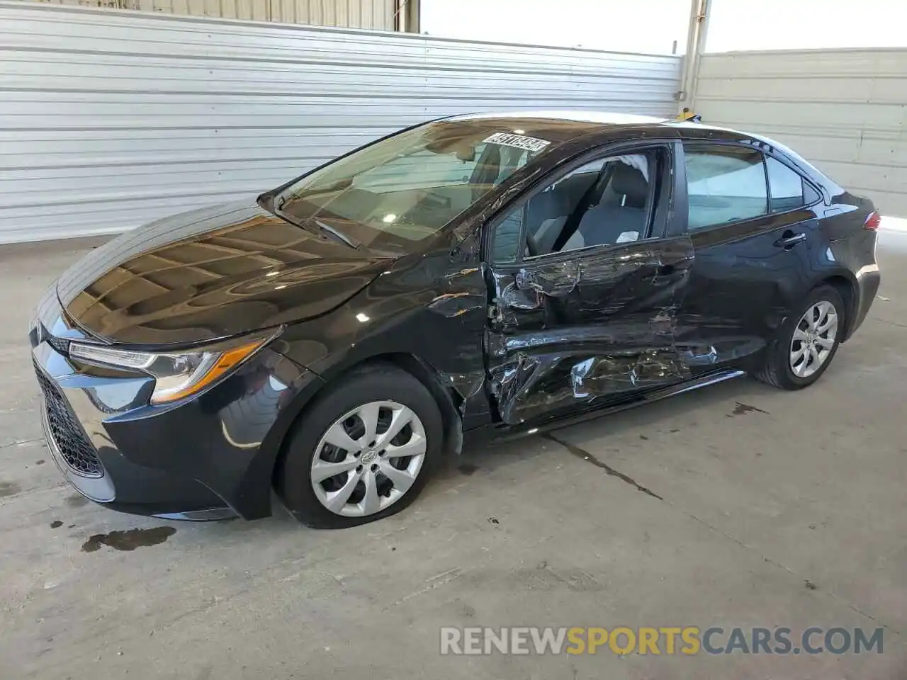 1 Photograph of a damaged car 5YFEPMAE3NP341814 TOYOTA COROLLA 2022