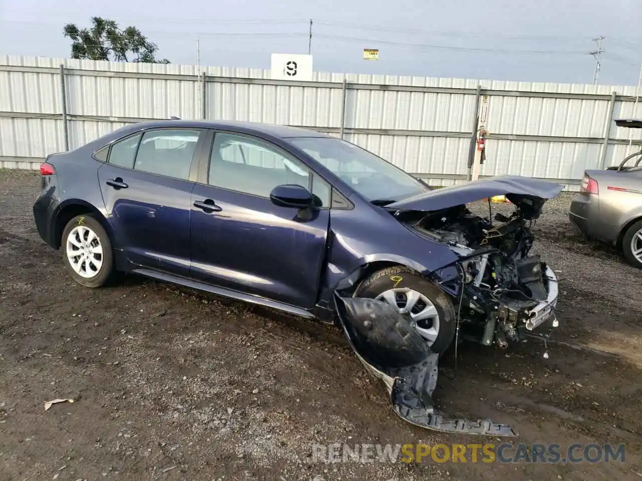 4 Photograph of a damaged car 5YFEPMAE3NP373209 TOYOTA COROLLA 2022