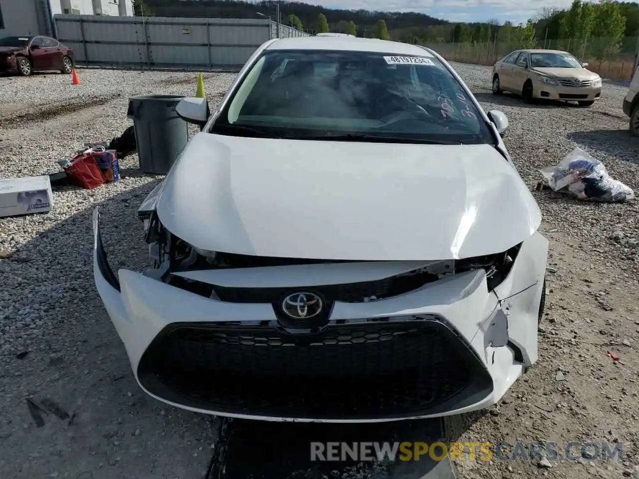 5 Photograph of a damaged car 5YFEPMAE3NP387031 TOYOTA COROLLA 2022