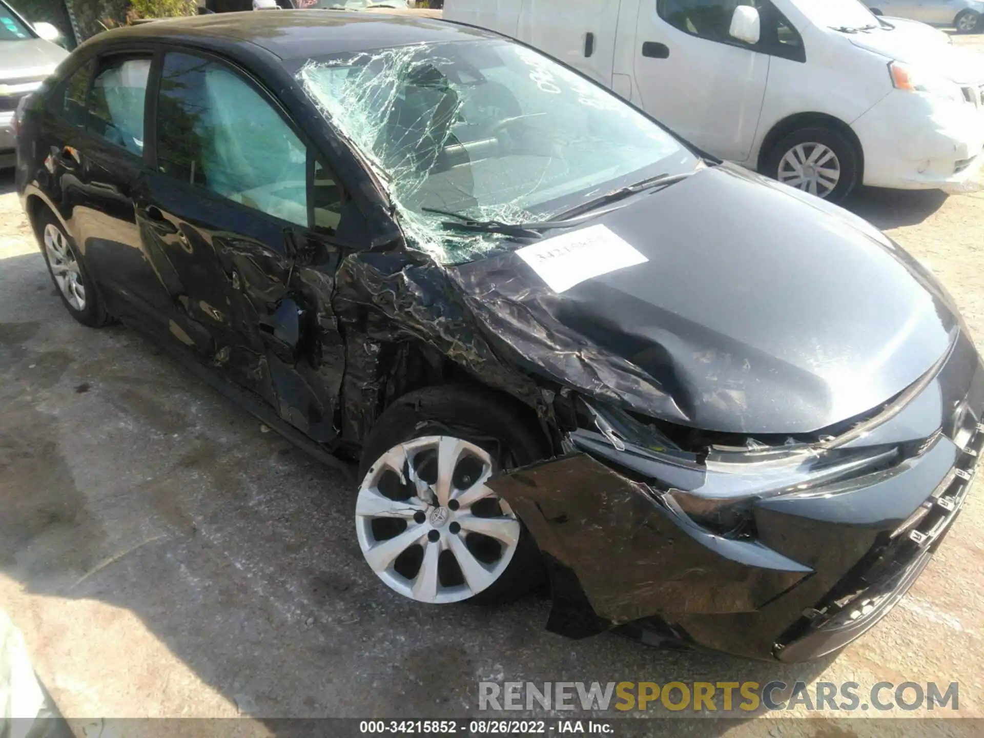 6 Photograph of a damaged car 5YFEPMAE4NP271496 TOYOTA COROLLA 2022