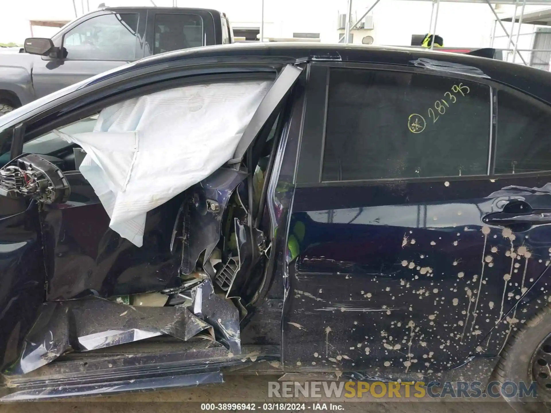 13 Photograph of a damaged car 5YFEPMAE4NP281395 TOYOTA COROLLA 2022