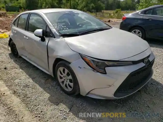 1 Photograph of a damaged car 5YFEPMAE4NP281851 TOYOTA COROLLA 2022