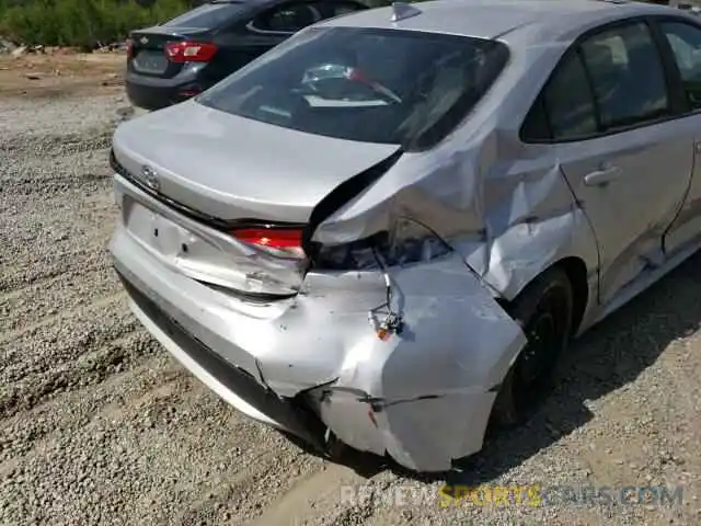 9 Photograph of a damaged car 5YFEPMAE4NP281851 TOYOTA COROLLA 2022