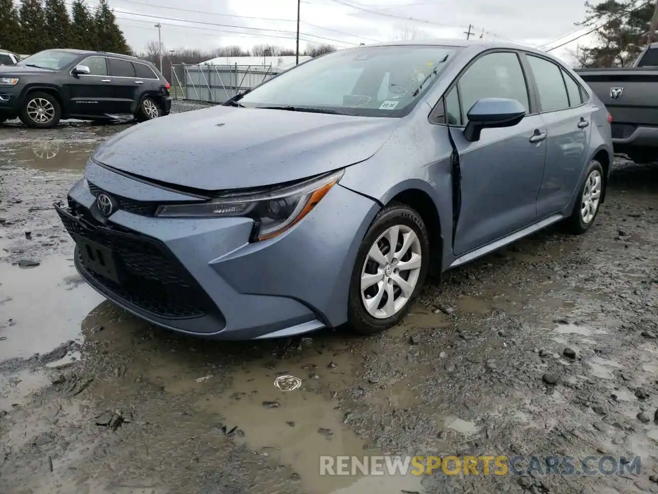 2 Photograph of a damaged car 5YFEPMAE4NP283969 TOYOTA COROLLA 2022