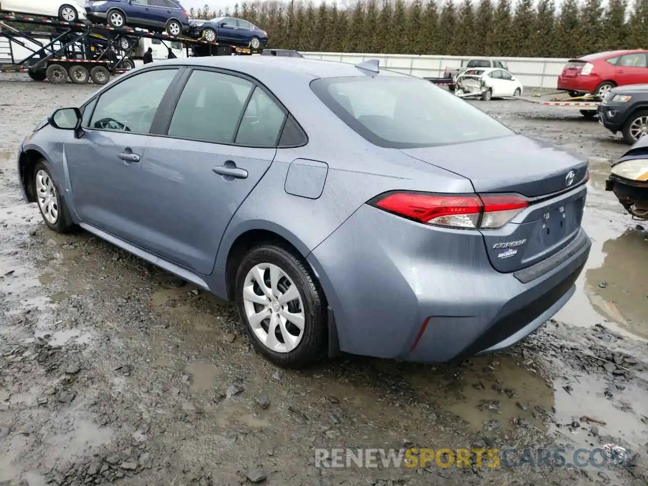 3 Photograph of a damaged car 5YFEPMAE4NP283969 TOYOTA COROLLA 2022