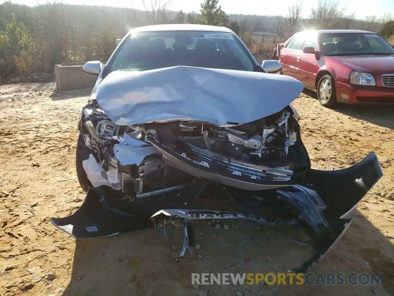 9 Photograph of a damaged car 5YFEPMAE4NP285124 TOYOTA COROLLA 2022