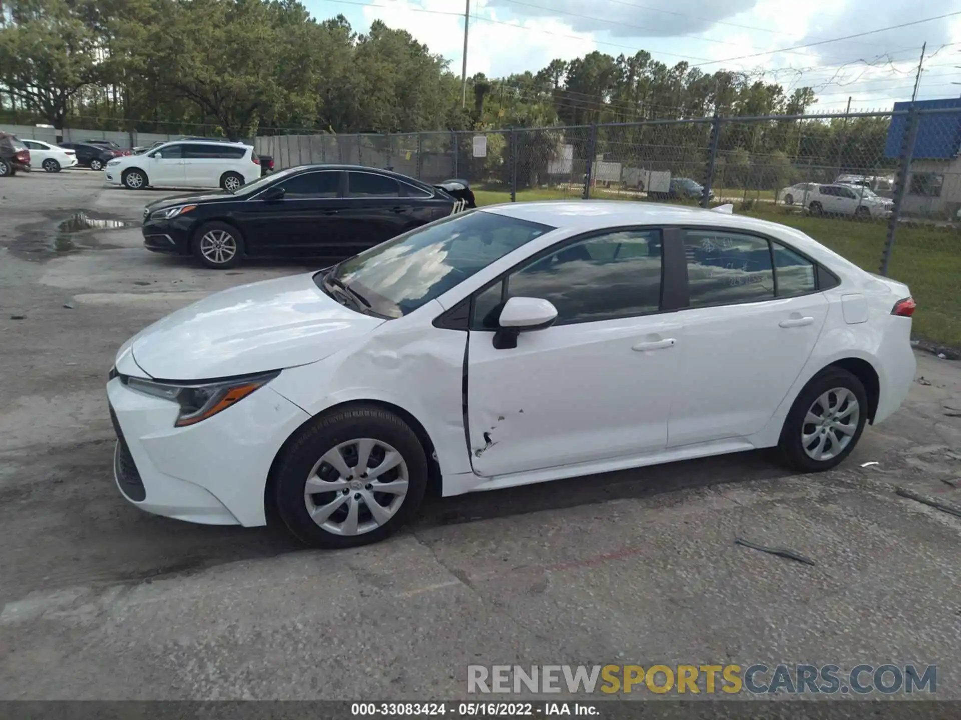 6 Photograph of a damaged car 5YFEPMAE4NP292168 TOYOTA COROLLA 2022