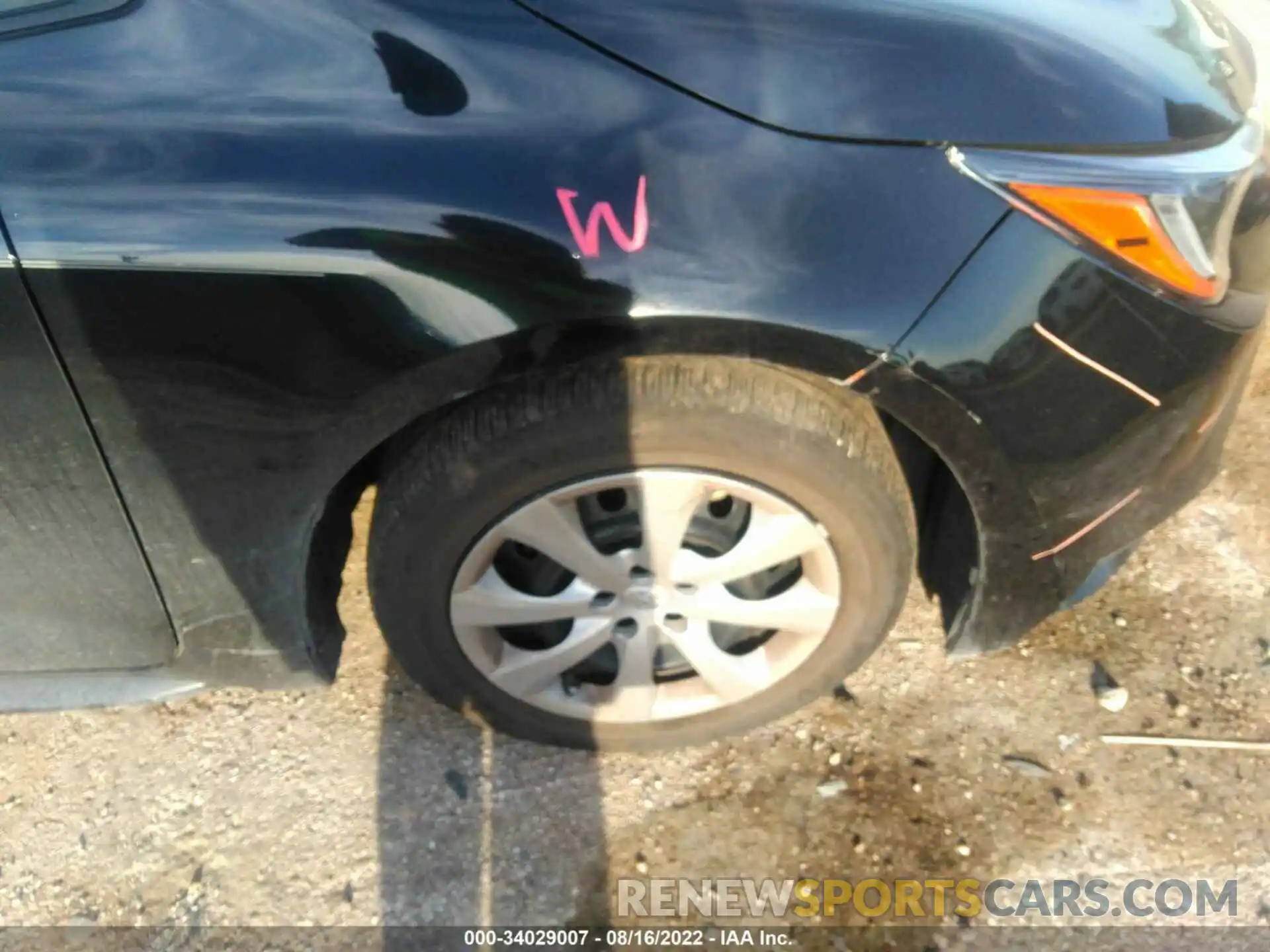 15 Photograph of a damaged car 5YFEPMAE4NP294891 TOYOTA COROLLA 2022