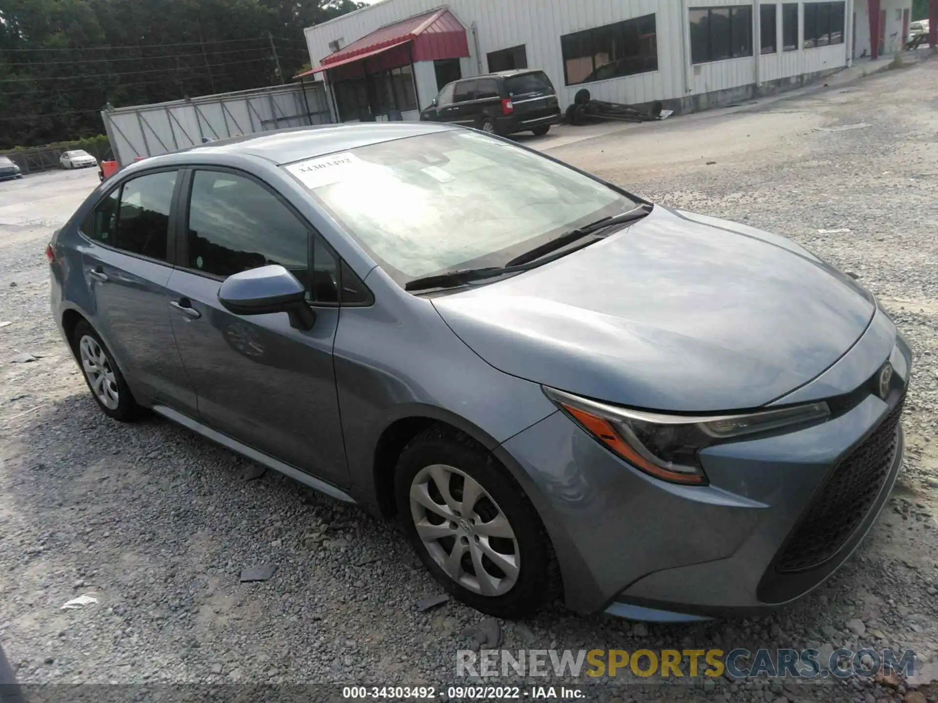 1 Photograph of a damaged car 5YFEPMAE4NP295152 TOYOTA COROLLA 2022