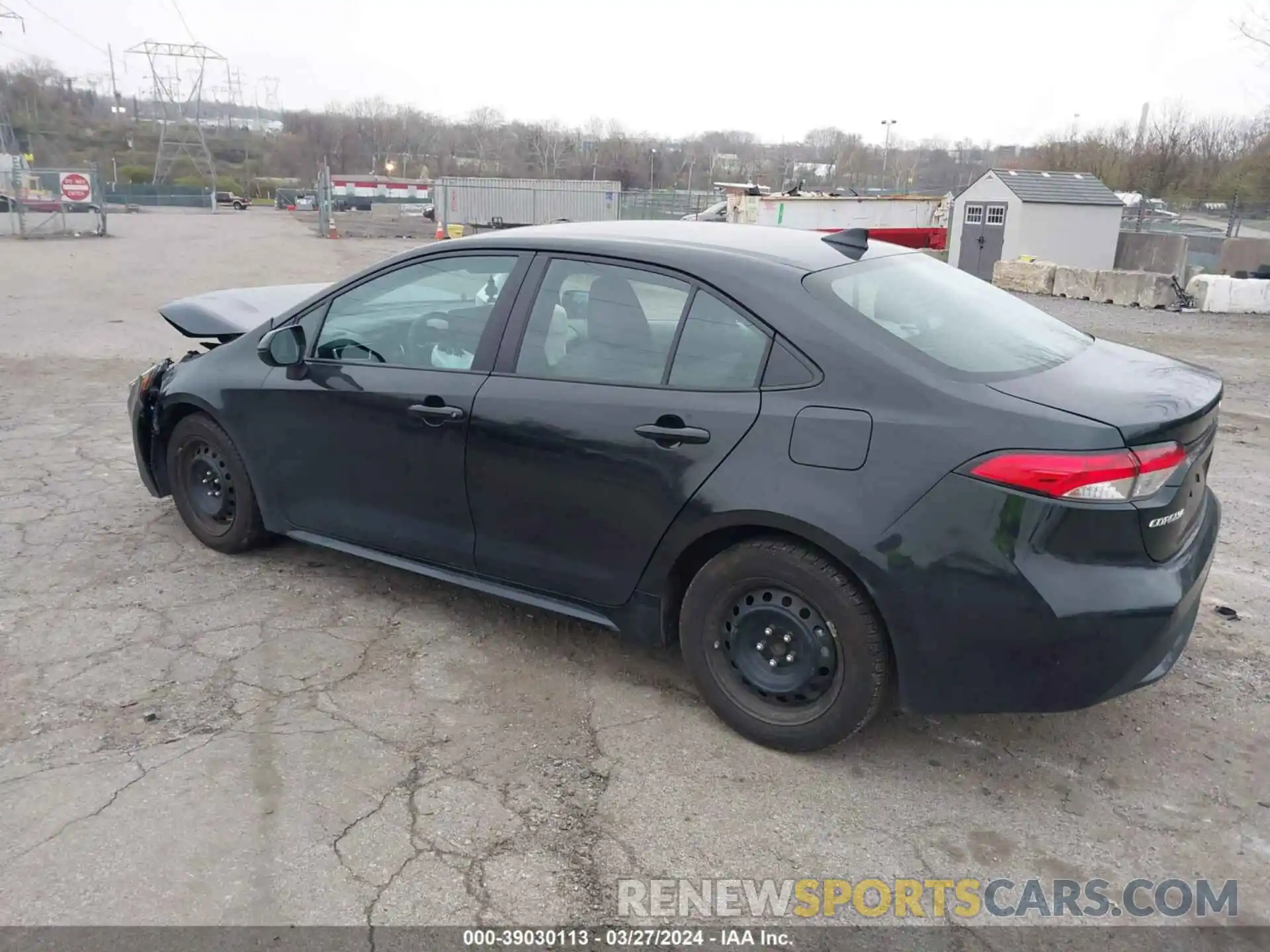 3 Photograph of a damaged car 5YFEPMAE4NP309311 TOYOTA COROLLA 2022