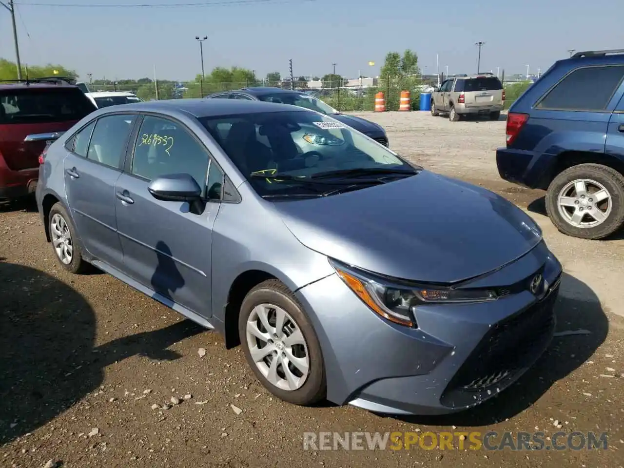 1 Photograph of a damaged car 5YFEPMAE4NP321734 TOYOTA COROLLA 2022