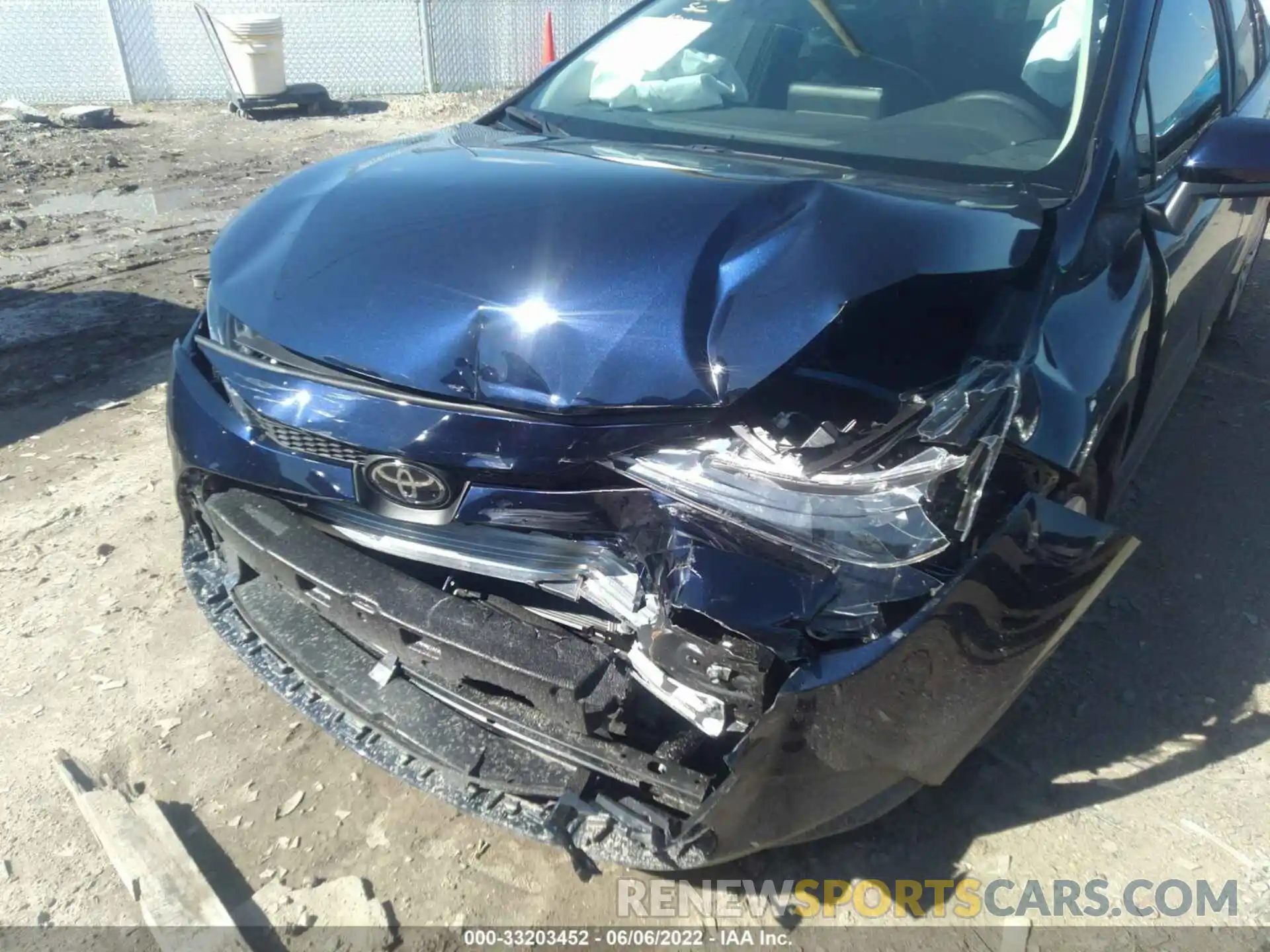 6 Photograph of a damaged car 5YFEPMAE4NP328621 TOYOTA COROLLA 2022