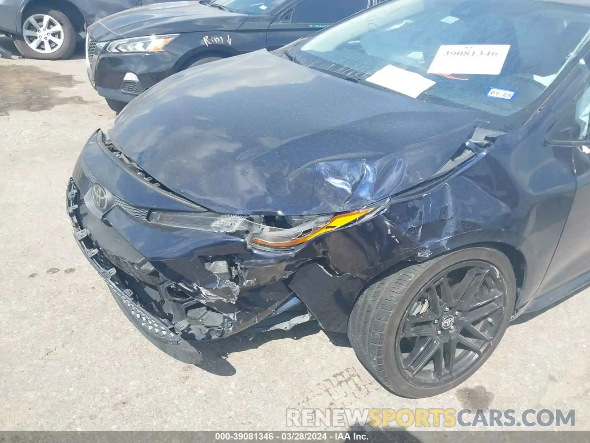 6 Photograph of a damaged car 5YFEPMAE4NP338288 TOYOTA COROLLA 2022