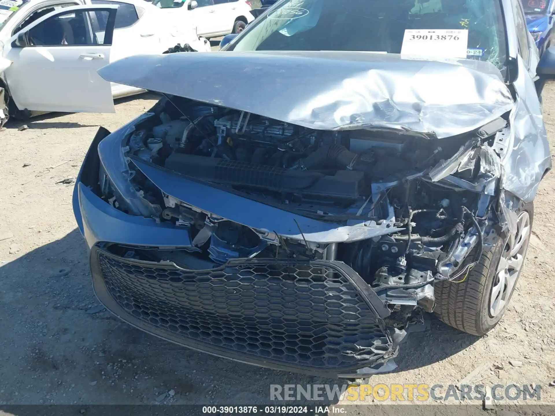 6 Photograph of a damaged car 5YFEPMAE4NP375096 TOYOTA COROLLA 2022