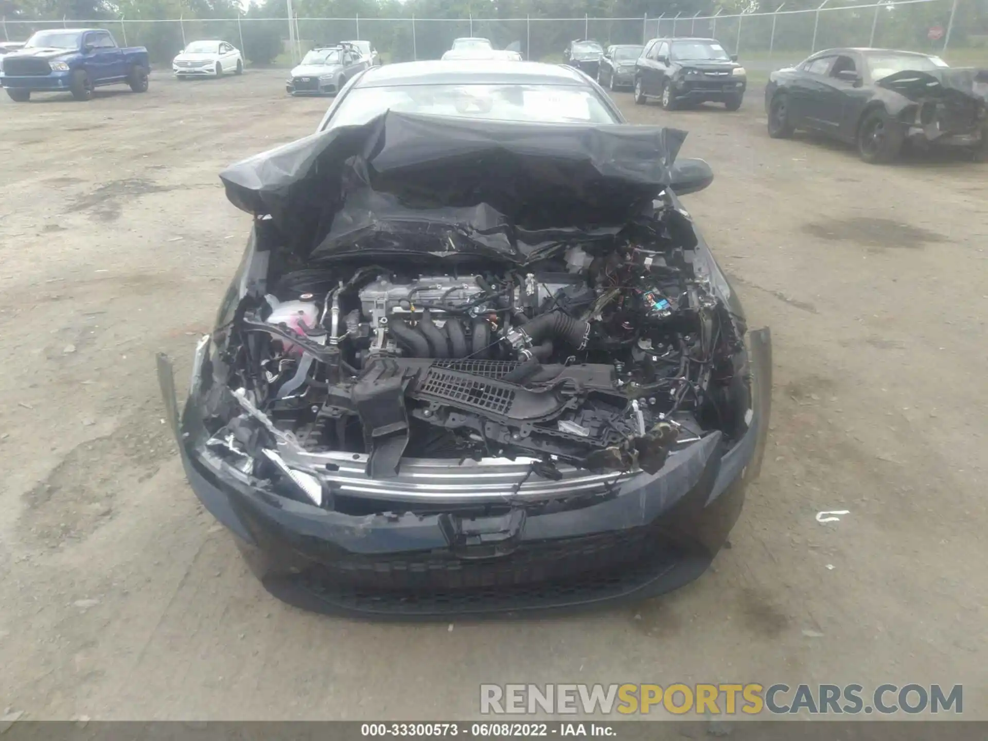 6 Photograph of a damaged car 5YFEPMAE5NP272835 TOYOTA COROLLA 2022