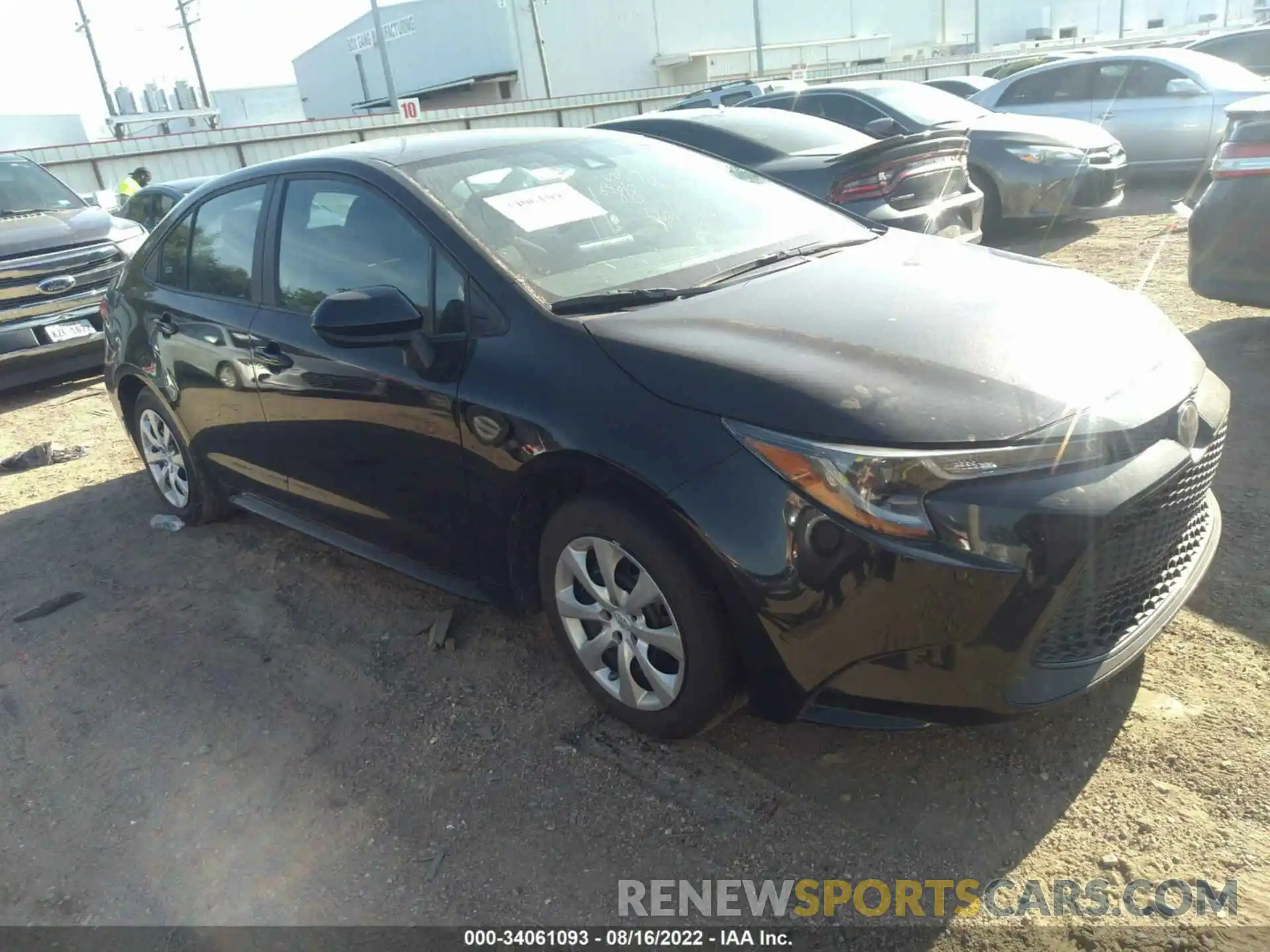 1 Photograph of a damaged car 5YFEPMAE5NP275430 TOYOTA COROLLA 2022