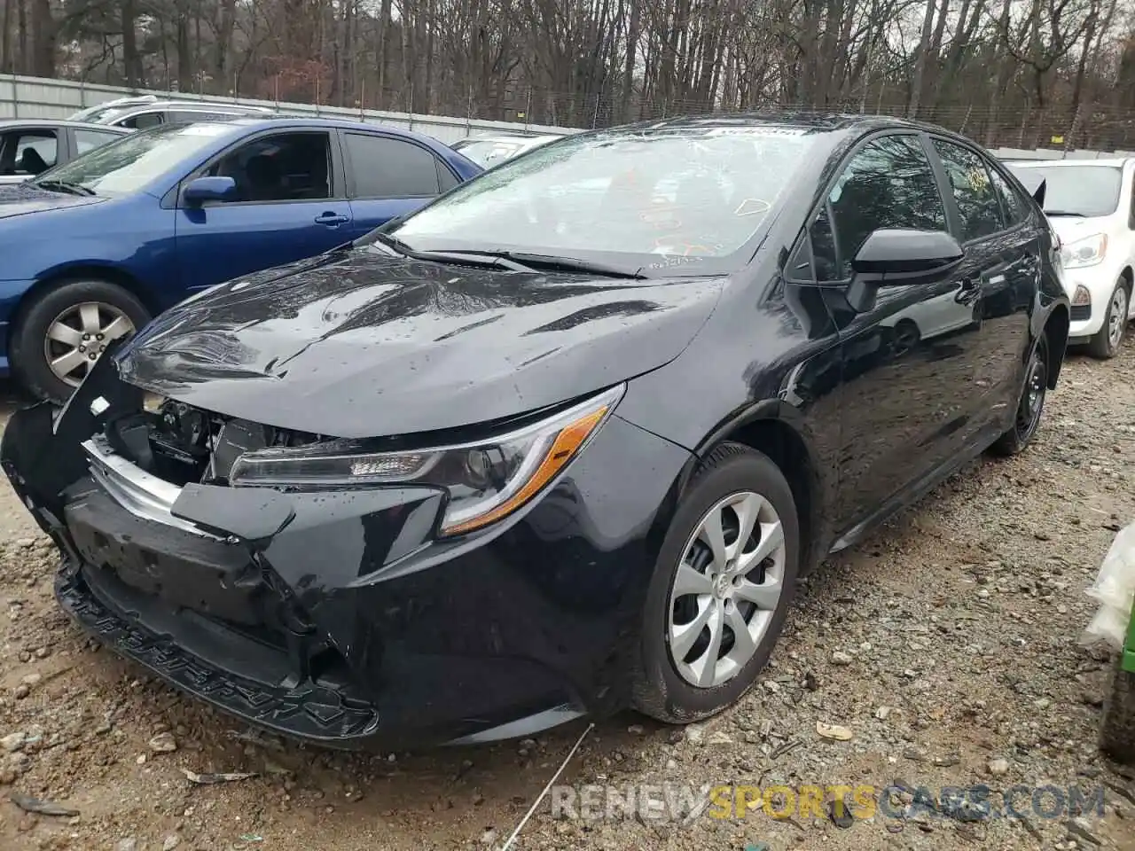 2 Photograph of a damaged car 5YFEPMAE5NP280059 TOYOTA COROLLA 2022