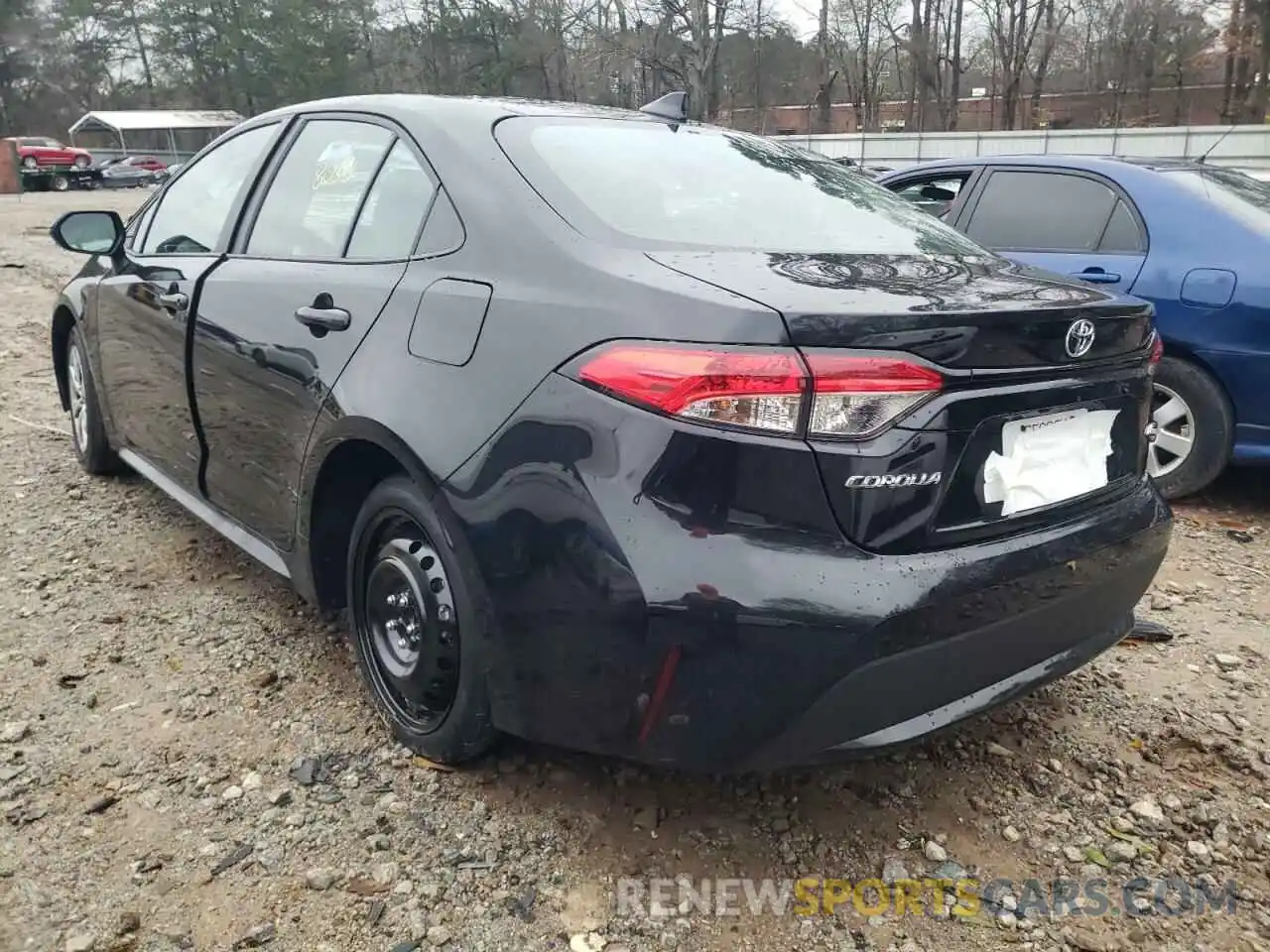 3 Photograph of a damaged car 5YFEPMAE5NP280059 TOYOTA COROLLA 2022