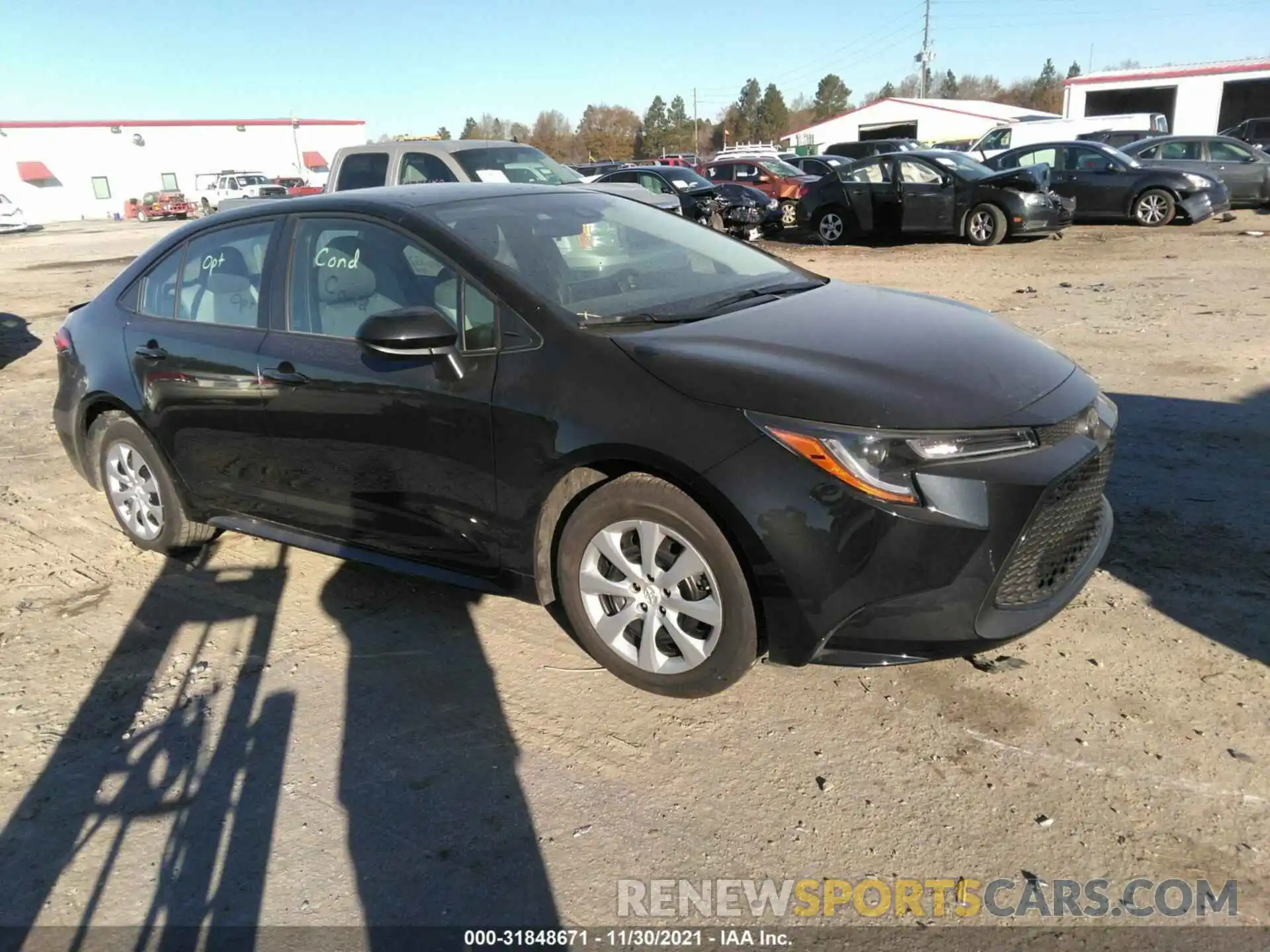 1 Photograph of a damaged car 5YFEPMAE5NP280773 TOYOTA COROLLA 2022