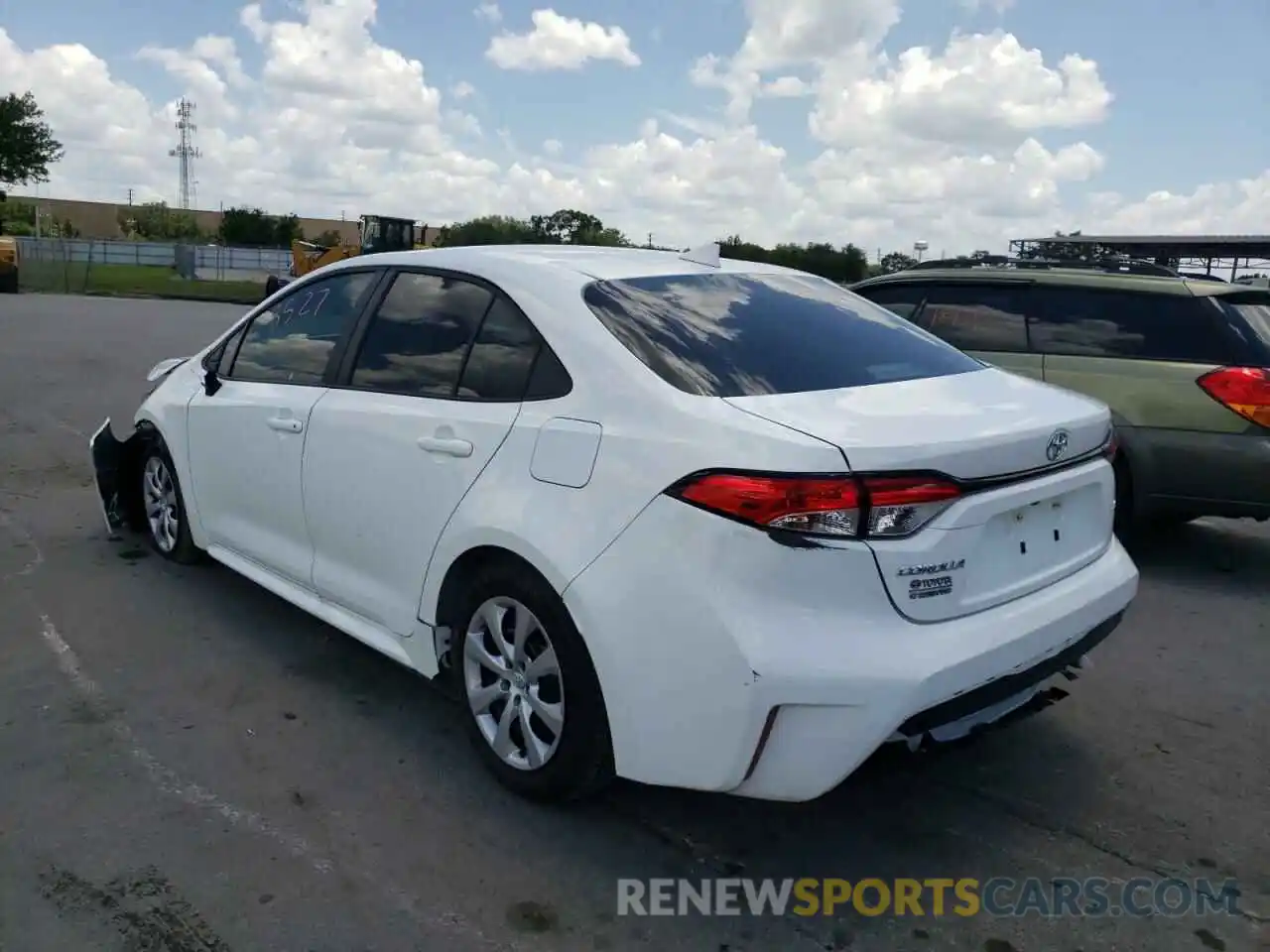 3 Photograph of a damaged car 5YFEPMAE5NP290204 TOYOTA COROLLA 2022