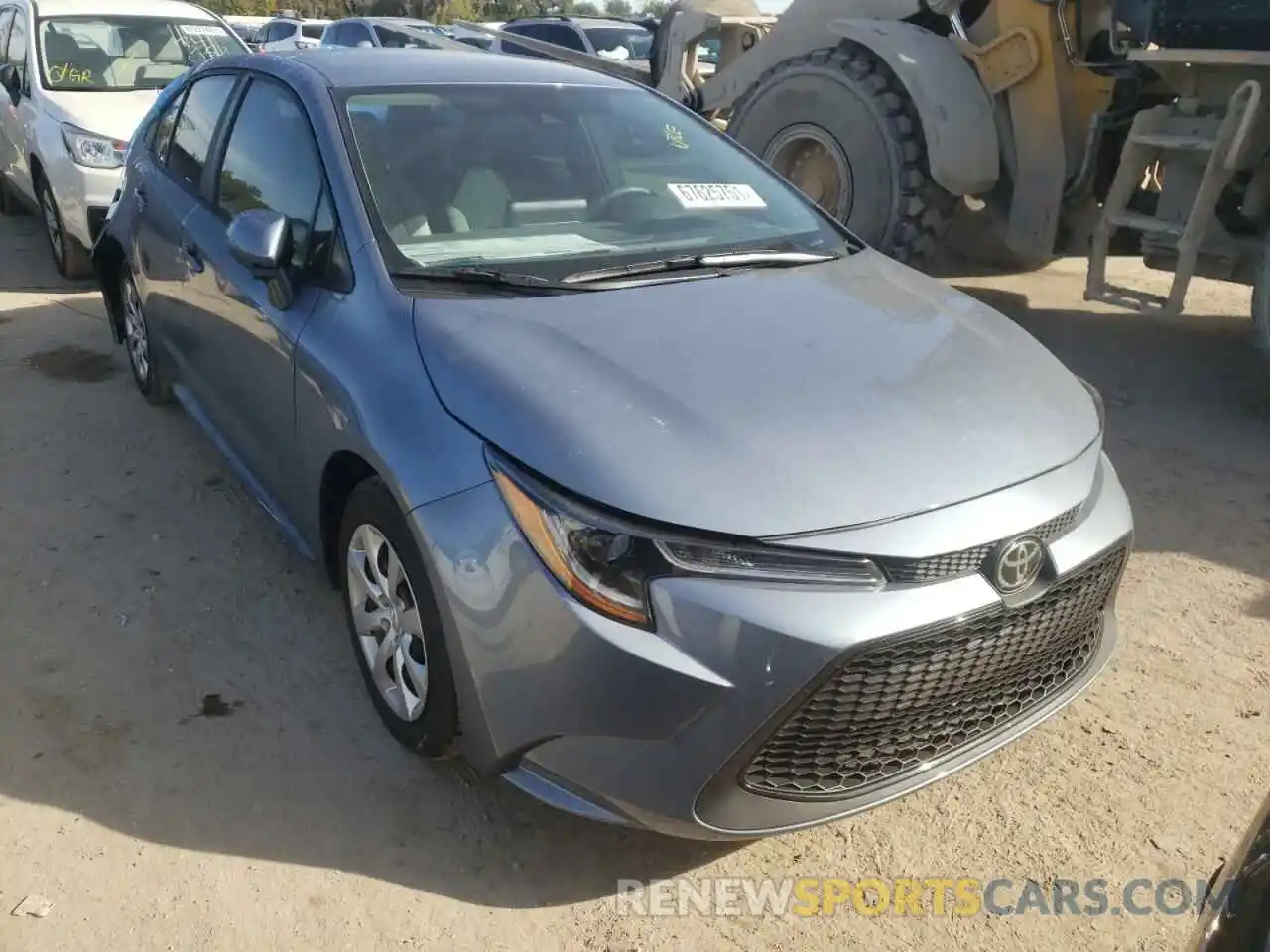 1 Photograph of a damaged car 5YFEPMAE5NP291949 TOYOTA COROLLA 2022