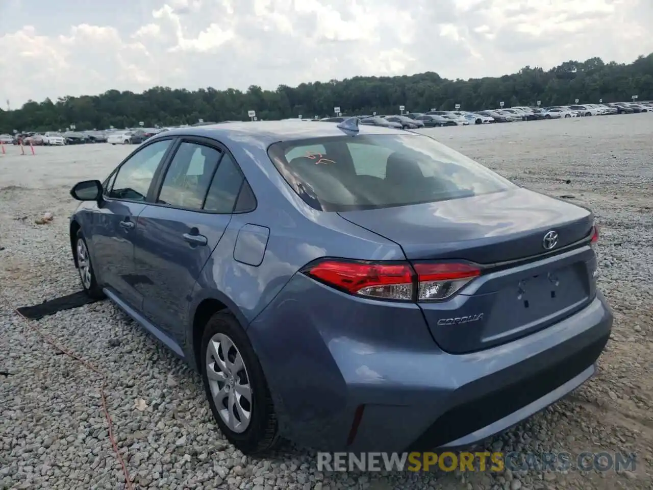 3 Photograph of a damaged car 5YFEPMAE5NP292096 TOYOTA COROLLA 2022