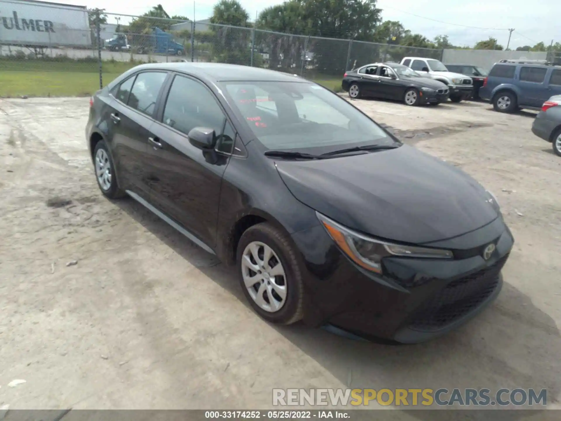 1 Photograph of a damaged car 5YFEPMAE5NP295144 TOYOTA COROLLA 2022