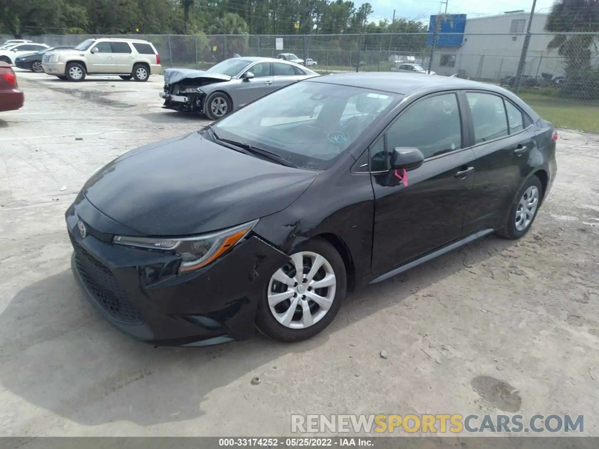 2 Photograph of a damaged car 5YFEPMAE5NP295144 TOYOTA COROLLA 2022