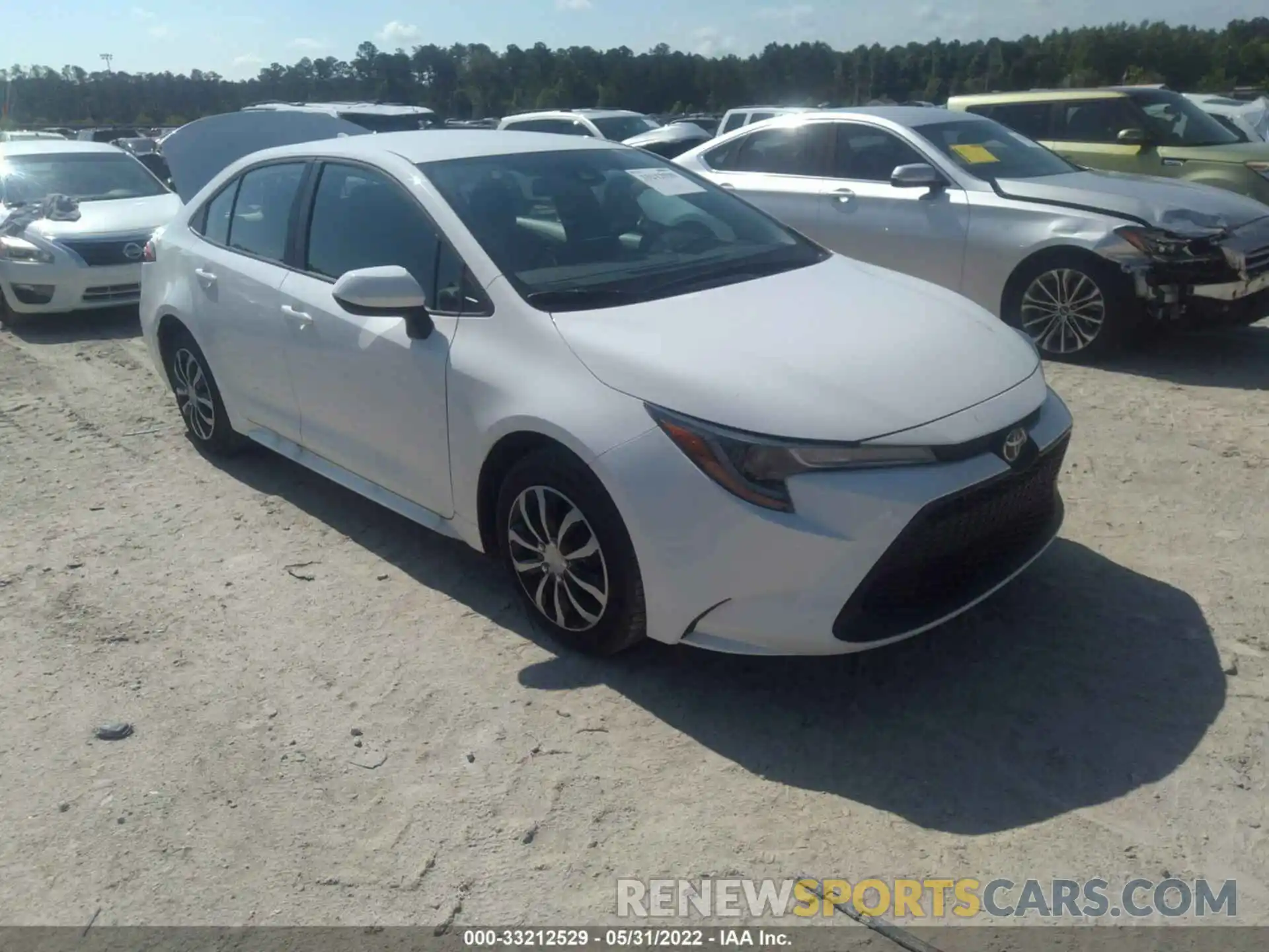 1 Photograph of a damaged car 5YFEPMAE5NP298111 TOYOTA COROLLA 2022