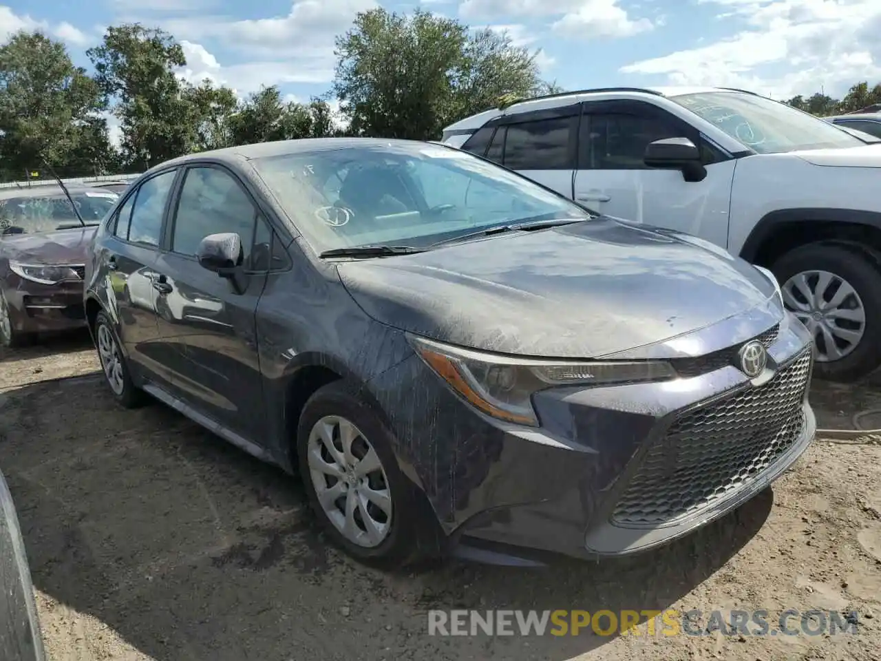 1 Photograph of a damaged car 5YFEPMAE5NP337649 TOYOTA COROLLA 2022