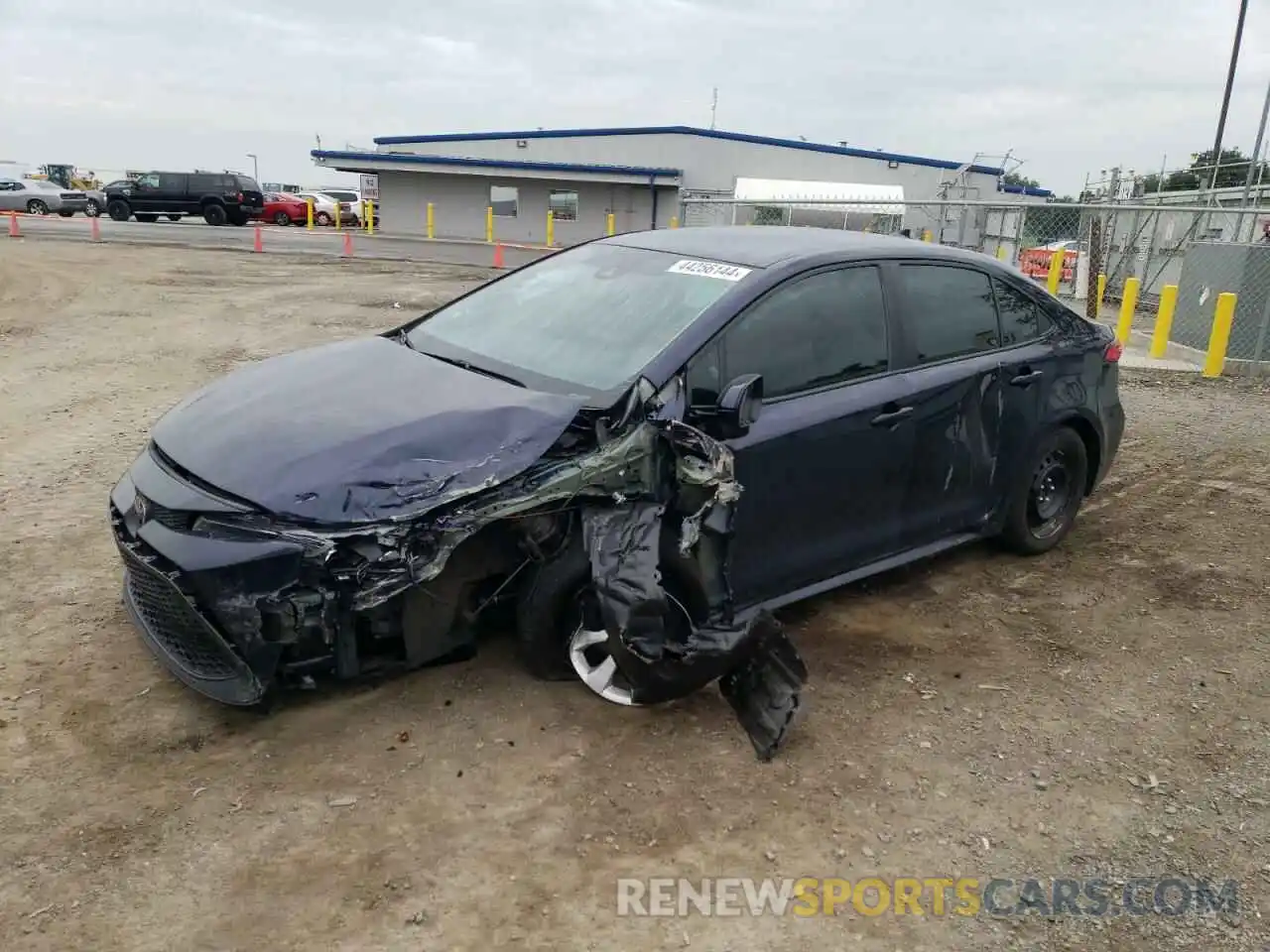 1 Photograph of a damaged car 5YFEPMAE5NP374961 TOYOTA COROLLA 2022