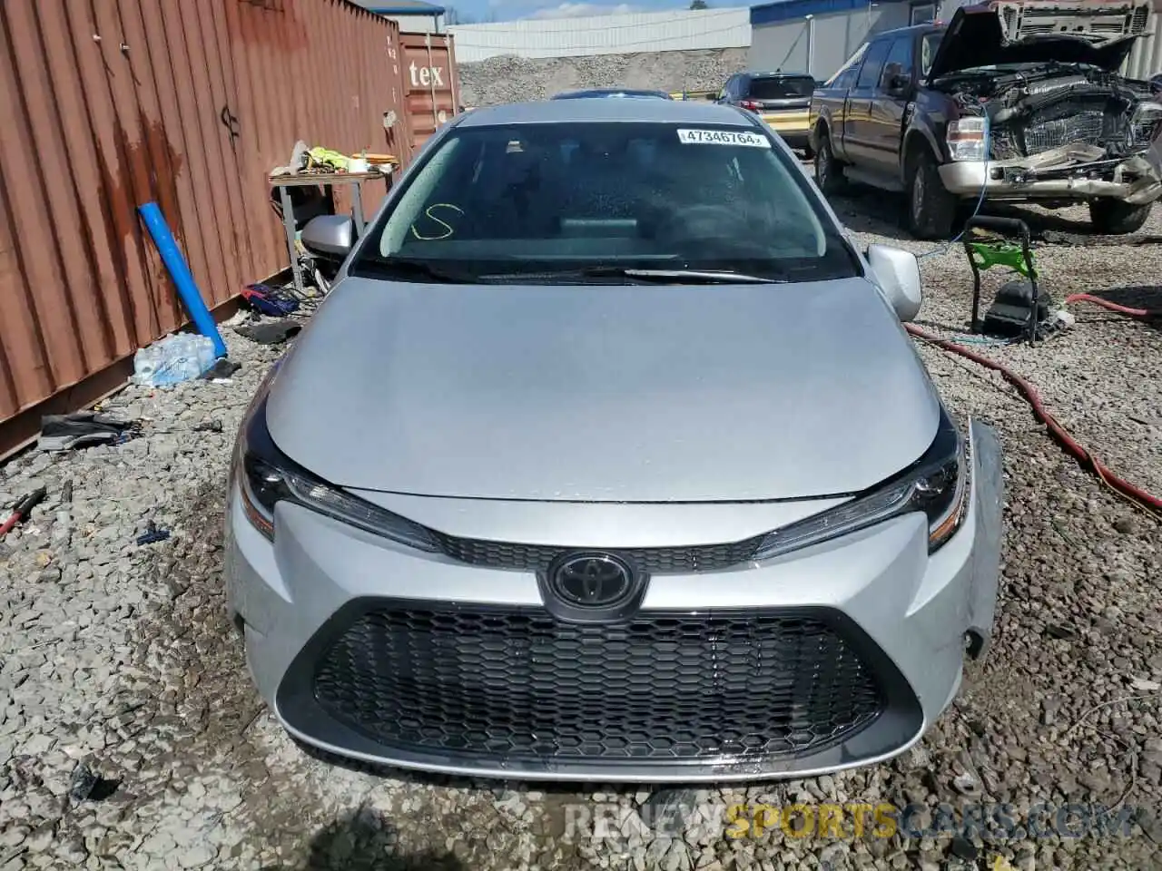 5 Photograph of a damaged car 5YFEPMAE5NP385278 TOYOTA COROLLA 2022