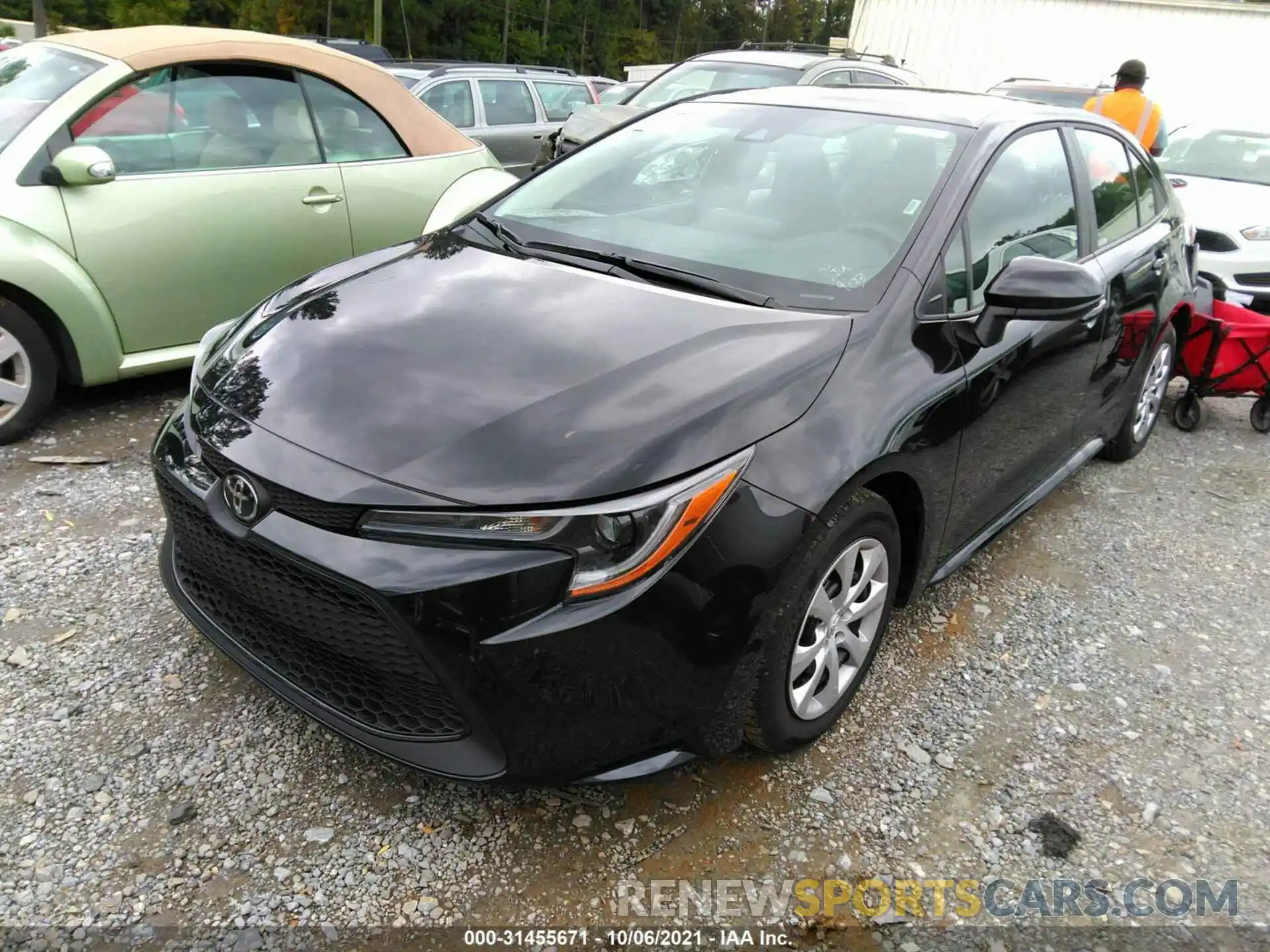 2 Photograph of a damaged car 5YFEPMAE6NP272942 TOYOTA COROLLA 2022