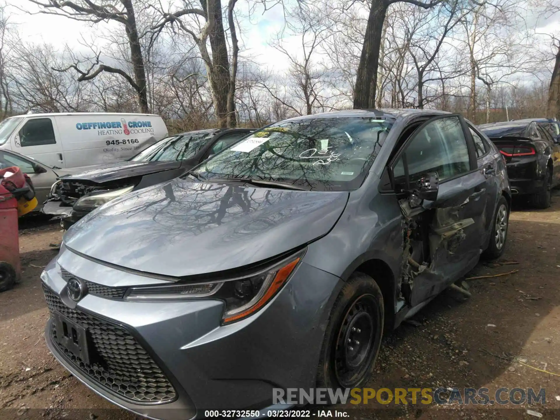 6 Photograph of a damaged car 5YFEPMAE6NP274660 TOYOTA COROLLA 2022