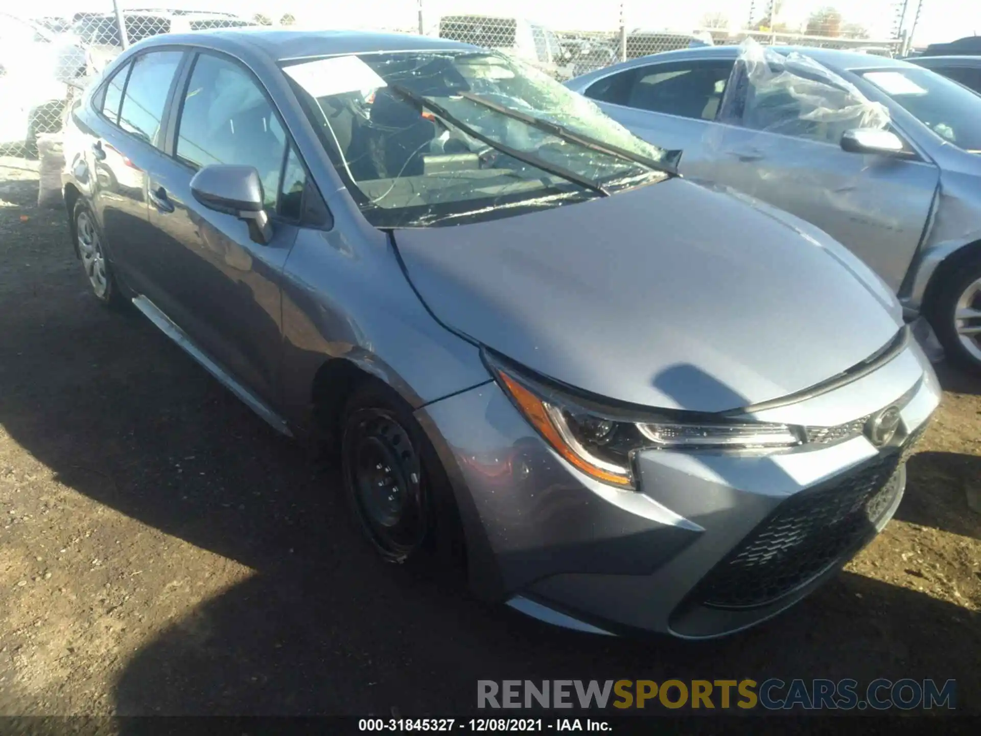 1 Photograph of a damaged car 5YFEPMAE6NP285142 TOYOTA COROLLA 2022