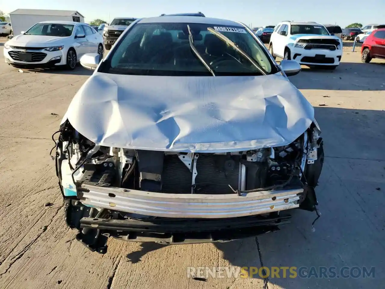 5 Photograph of a damaged car 5YFEPMAE6NP287389 TOYOTA COROLLA 2022