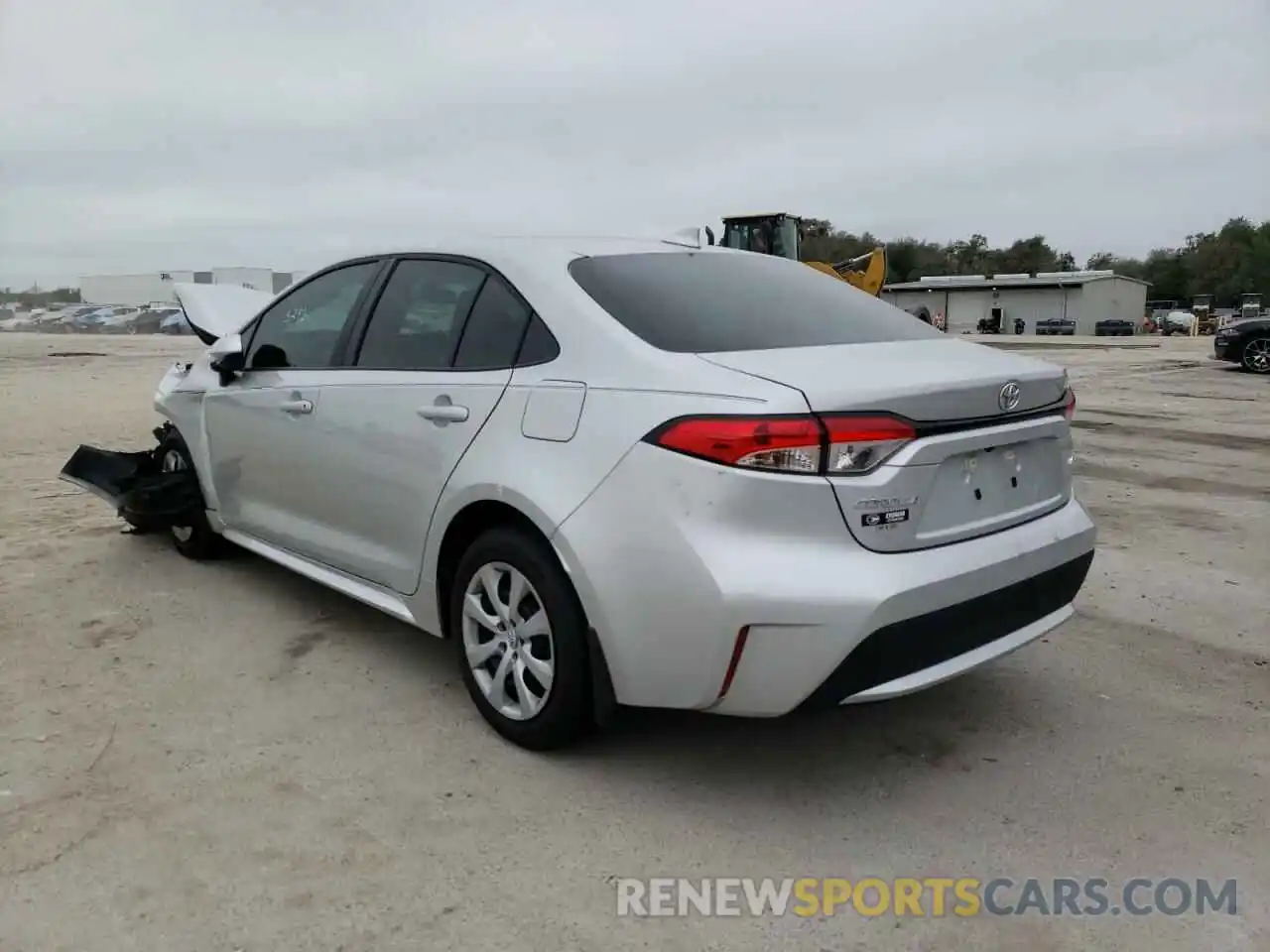 3 Photograph of a damaged car 5YFEPMAE6NP293810 TOYOTA COROLLA 2022