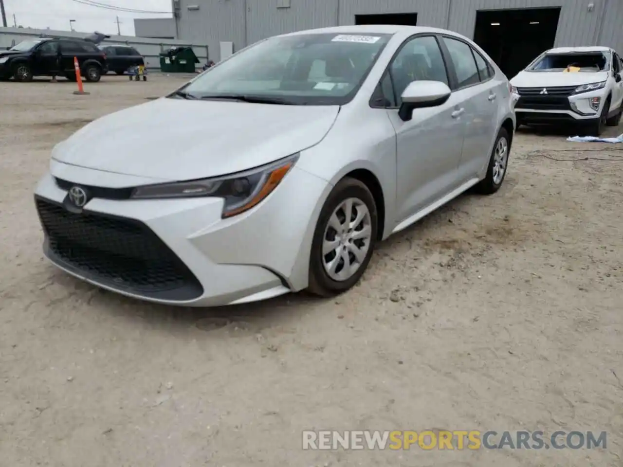 2 Photograph of a damaged car 5YFEPMAE6NP295377 TOYOTA COROLLA 2022