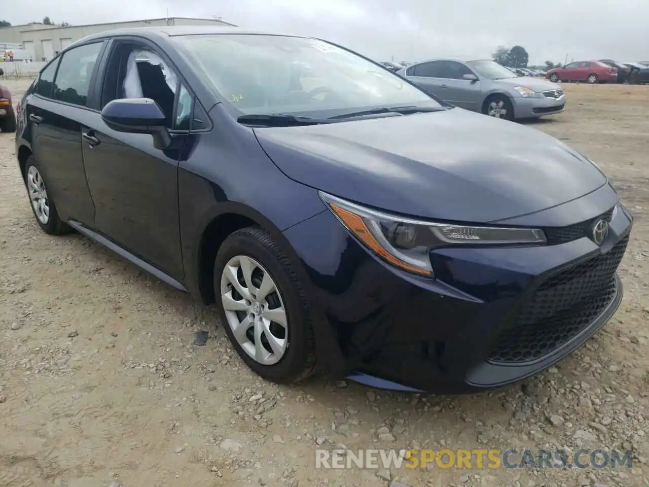 1 Photograph of a damaged car 5YFEPMAE6NP307866 TOYOTA COROLLA 2022