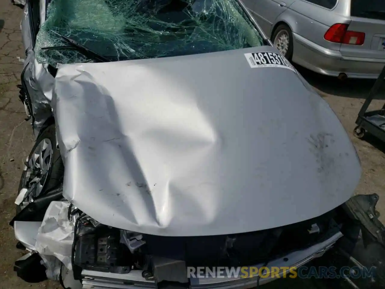 7 Photograph of a damaged car 5YFEPMAE6NP311660 TOYOTA COROLLA 2022