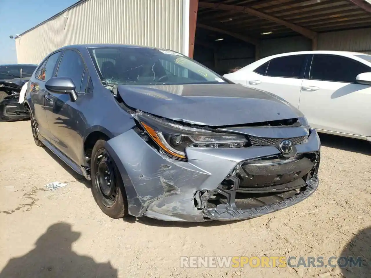 1 Photograph of a damaged car 5YFEPMAE6NP318835 TOYOTA COROLLA 2022