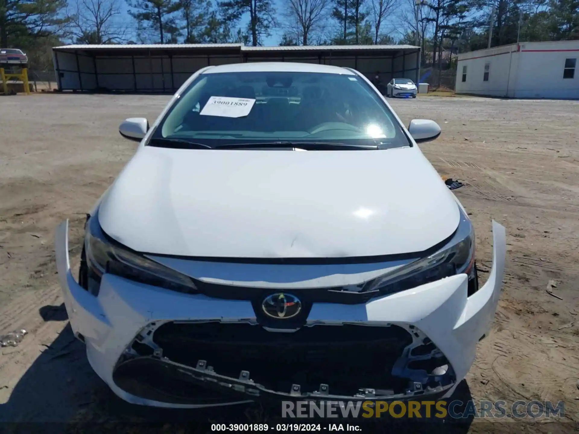 12 Photograph of a damaged car 5YFEPMAE6NP362348 TOYOTA COROLLA 2022