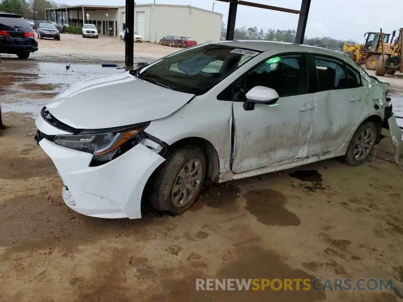 1 Photograph of a damaged car 5YFEPMAE6NP375679 TOYOTA COROLLA 2022