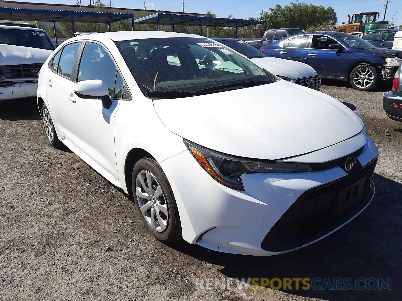 1 Photograph of a damaged car 5YFEPMAE7NP279477 TOYOTA COROLLA 2022