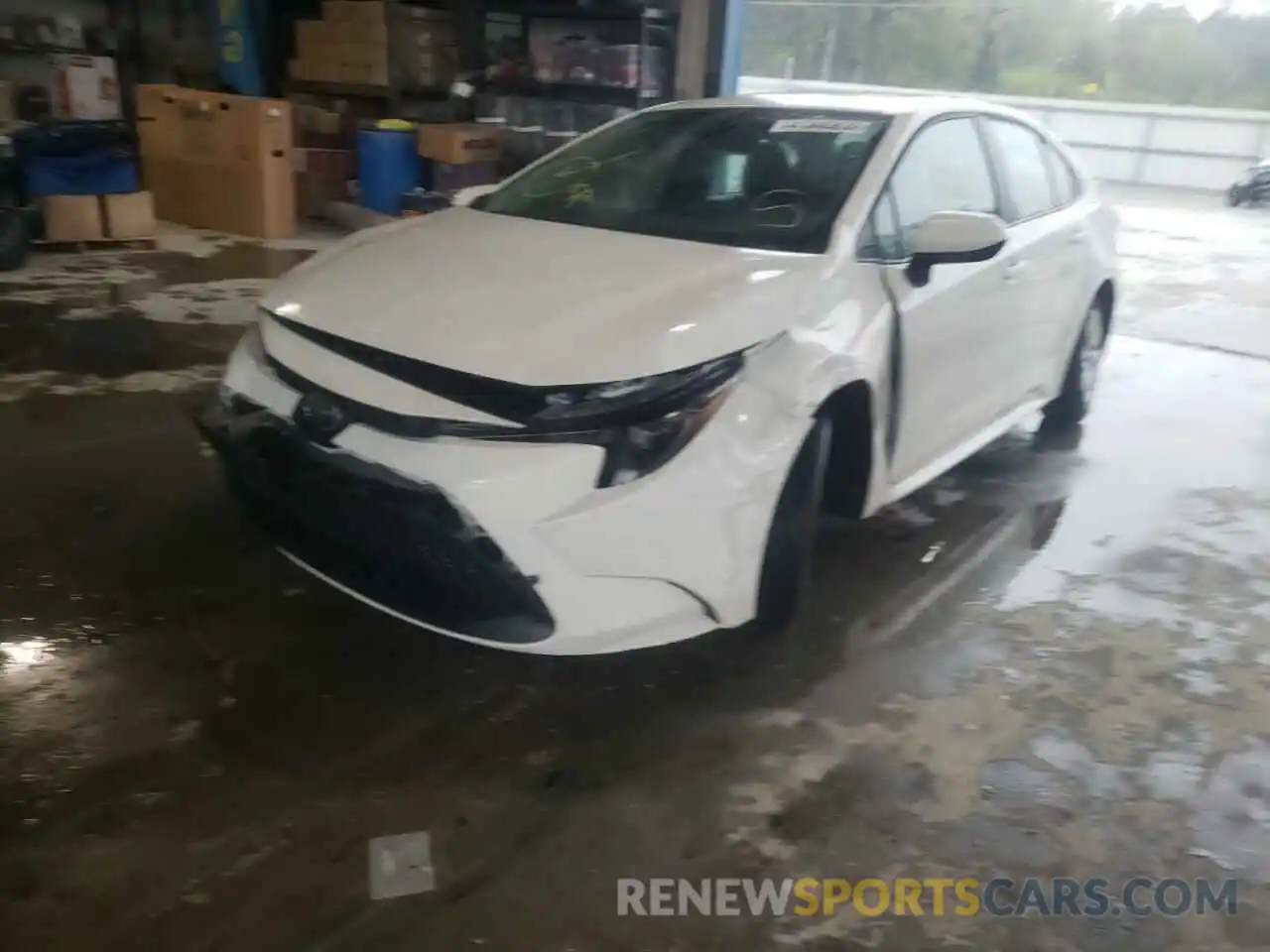 2 Photograph of a damaged car 5YFEPMAE7NP282797 TOYOTA COROLLA 2022