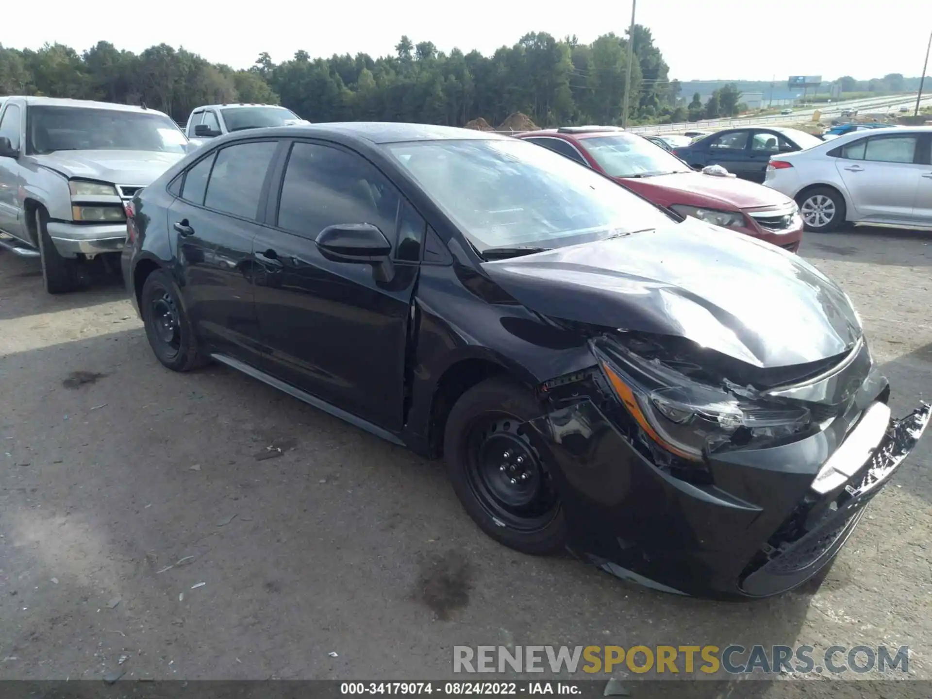 1 Photograph of a damaged car 5YFEPMAE7NP283352 TOYOTA COROLLA 2022