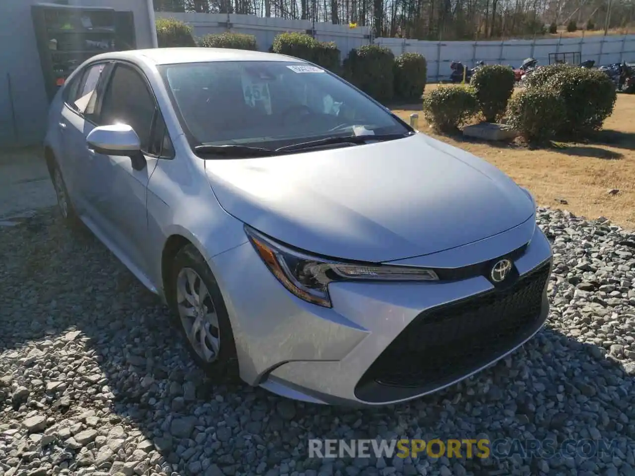 1 Photograph of a damaged car 5YFEPMAE7NP287837 TOYOTA COROLLA 2022